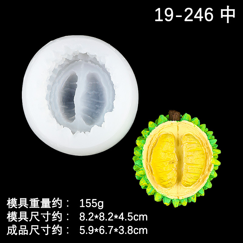 2 #19-246 Medio Durian-Transparente