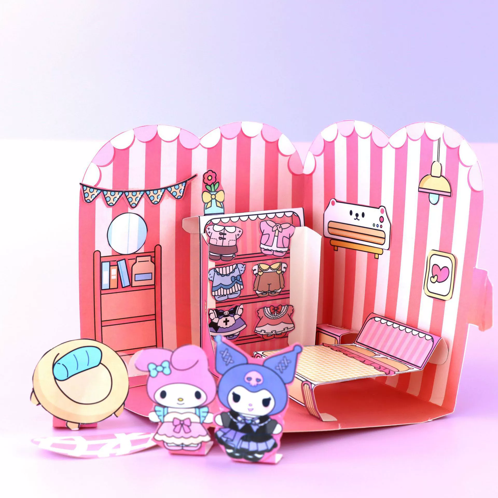 Toy for dressing up, handmade, does not require cutting, anti-stress