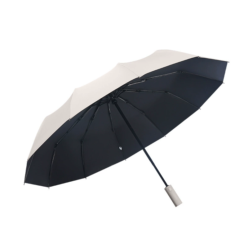 Automatic big handheld umbrella, fully automatic, sun protection, UV protection