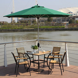 Savage Valley outdoor solid wood tables and chairs courtyard balcony leisure bar tables and chairs suit outdoor furniture wholesale