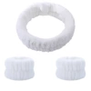 White set, bracelet, 3 piece set