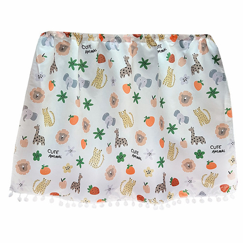 Ins Car Sunshade Window Sunscreen Adhesive Curtain Car Side Panel Child Sunlight Blocking Sunshade Curtain