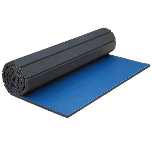 [Customized] Brazilian Jiu-Jitsu Roll Mat Taekwondo Boxing Wrestling Sports Protection Mat Manufacturer Supplies Thickened Roll Mat