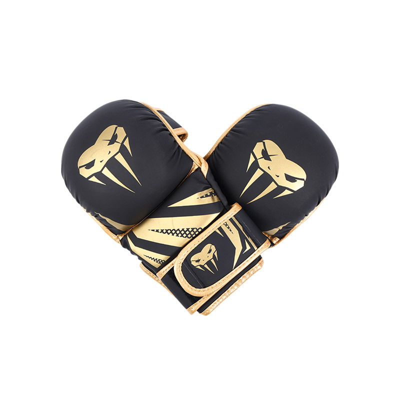 Boxing gloves, half-finger gloves, Sanda and Muay Thai thickened adult gloves, punching bag fighting gloves, custom-made according to your design