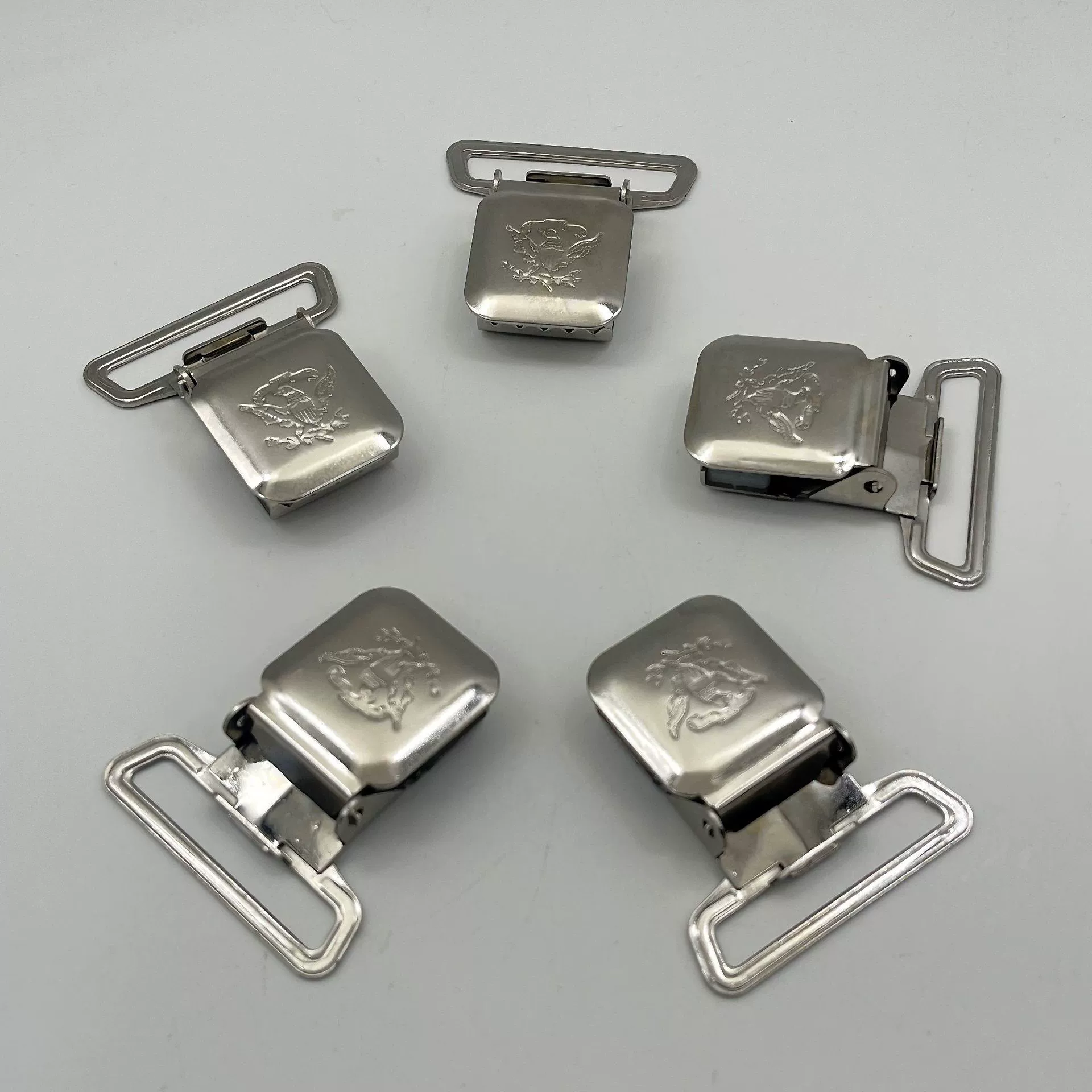 Металлическая застежка-карабин 50 мм, прямые поставки с завода, аксессуары для ремней, застежка для пояса-корсета