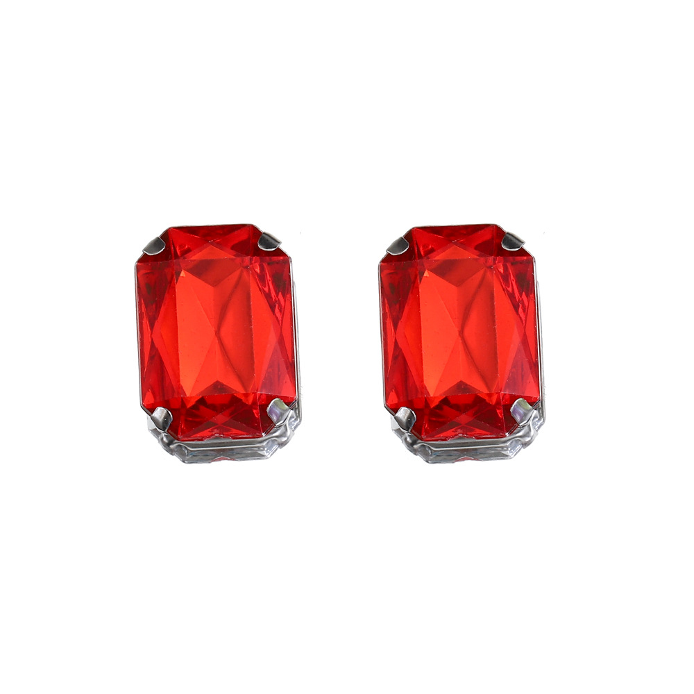 Fábrica al por mayor cosida a mano garra diamante 18*13mm rectangular imitación cristal diamante transfronterizo DIY joyería accesorios de vestir image 13