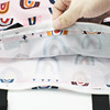 Large wet urine bag waterproof suspension diaper double zipper pocket pocket hand flower type multi -manufacturer production