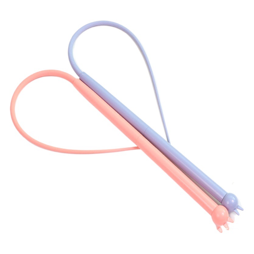 Silicona divertido gato varilla ratón cola silicona divertido gato palo gato Simulación interactiva ratón captura reemplazable varilla gato juguete