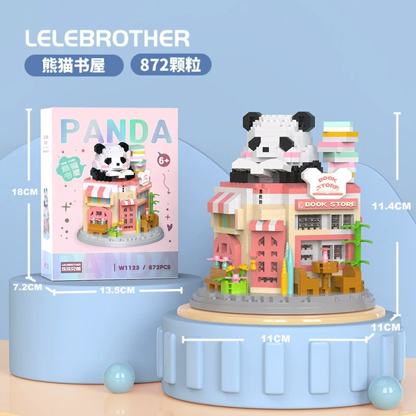 Panda Bookstore 872PCS [boxed]