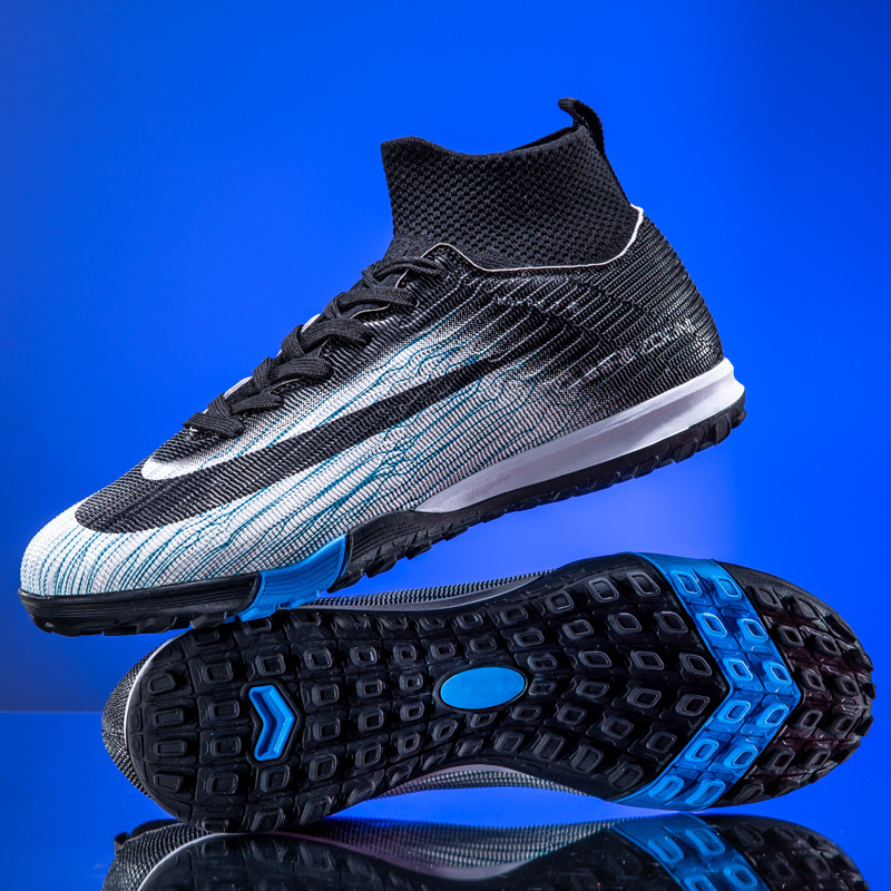 Copa del Mundo transfronteriza fabricantes de zapatos de fútbol para niños al por mayor estudiantes adultos zapatos de entrenamiento profesional TF zapatos de fútbol para hombres