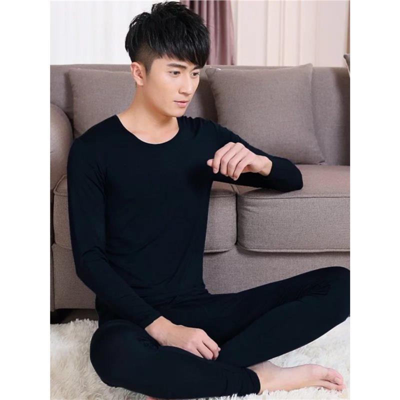 Men's Shirts, Intimates, Warm Leggings] Autumn Clothes, Men's Autumn and Winter Thin [Top Single-Piece Suit Top