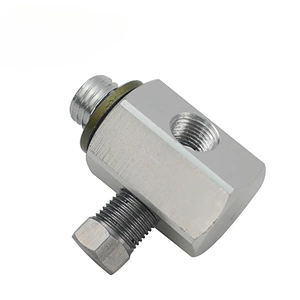 Cross-Border Modified Auto Parts 3-Hole Oil Pressure Gauge Connector Suitable for Bmw 3 Series Models