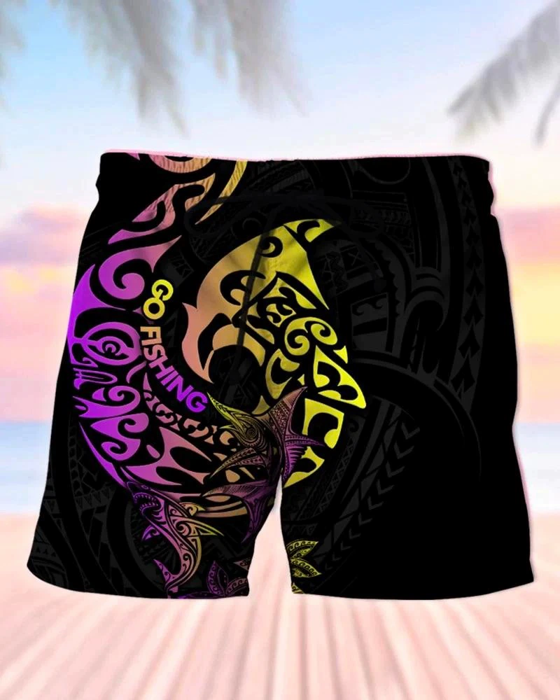 Men's beach quick dry thin trousers for leisure, plus size, loose fit, Amazon