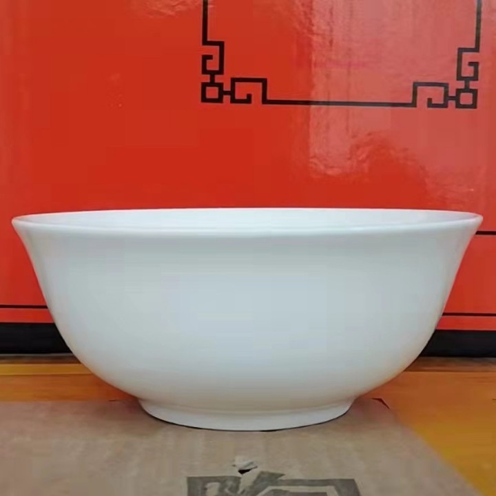 景徳鎮の純白の碗の骨の磁器の家庭用の陶磁器の食器のセットのスープの碗の麺の碗の食事の陶磁器の碗の小さい碗の卸売り|undefined