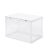 Acrylic storage box, storage system, stand, minifigure