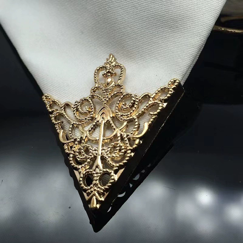 Shirt, suit, accessory, brooch