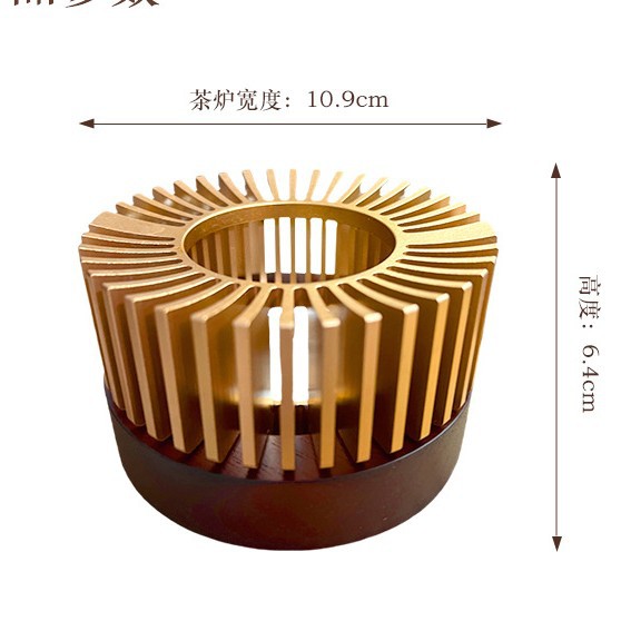 新しいティーウォーマーガラスティーセットウォーマー断熱ベースアロマセラピーストーブエッセンシャルオイルキャンドルホルダーティーウォーマー暖かいティーストーブ