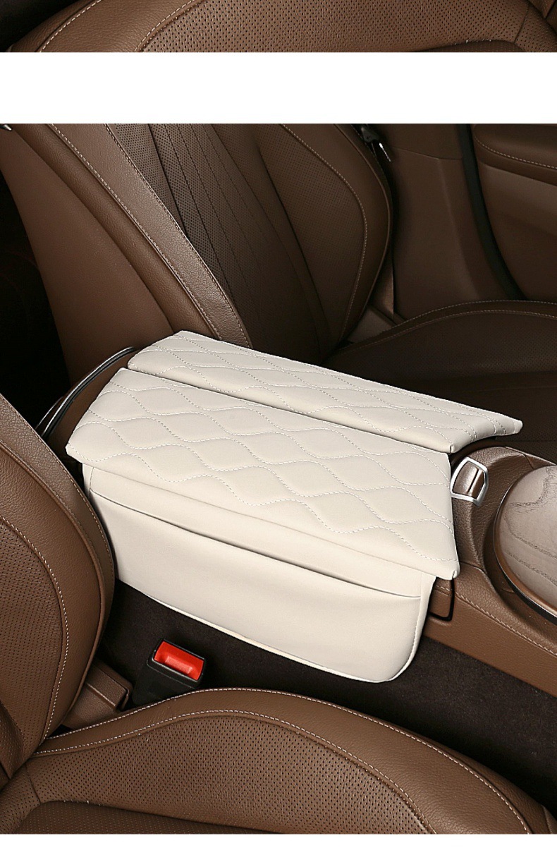 Suitable for Mercedes-Benz Armrest Box Protective Pad, Heightening Pad Cover, Mercedes E300L C2600L Decoration, 23Glc300L Accessories