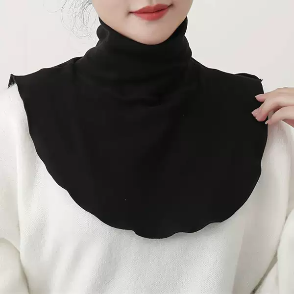 Cross-Border Hot-Selling Autumn and Winter Versatile Cotton Turtleneck Women's Fake Collar Pullover Neck Warmer Versatile Inner Wear Cold-Proof Collar for Women