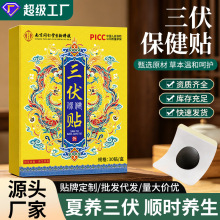 南京同仁堂夏季三伏贴三九蜂蜜温灸贴生姜艾灸贴热敷筋骨贴三伏贴