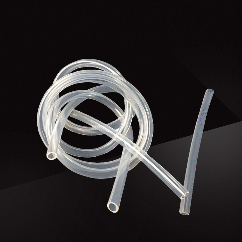厂家供应耐高温透明硅胶管子水暖床垫硅胶管铂金挤出硅胶管硅橡胶