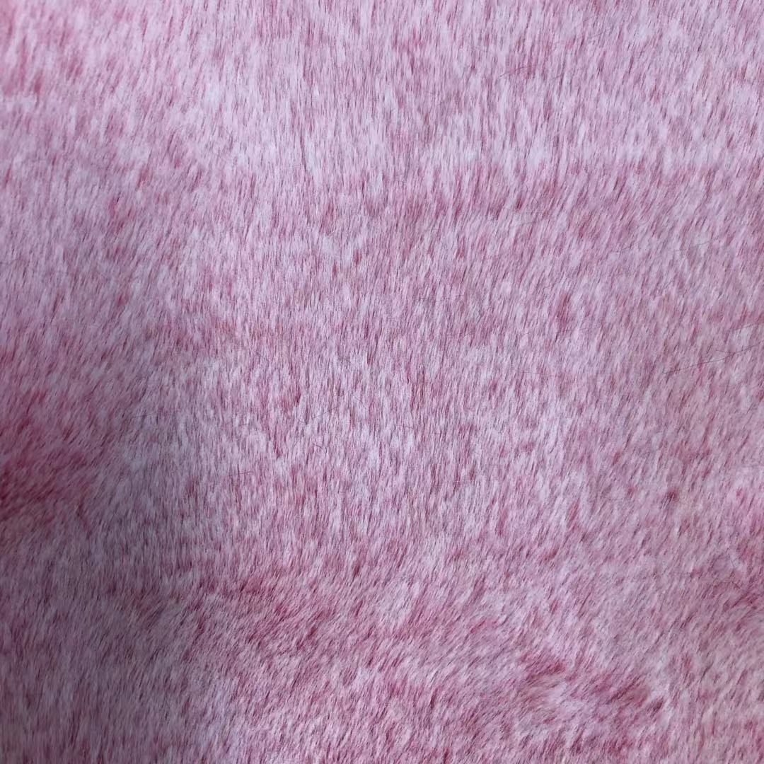 800G gran cabello de conejo blanqueado tallado cabello de conejo de dos colores cabello de conejo crema de hierba ropa de juguetes tela de peluche
