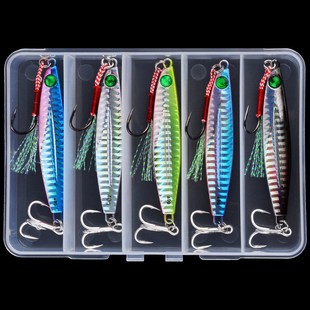 IMA Iron Plate Lead Fish Far-cast Metal Luya Bait Bait Bionic Fake Bait Submerged Iron Plate Cross-border Wholesale suit