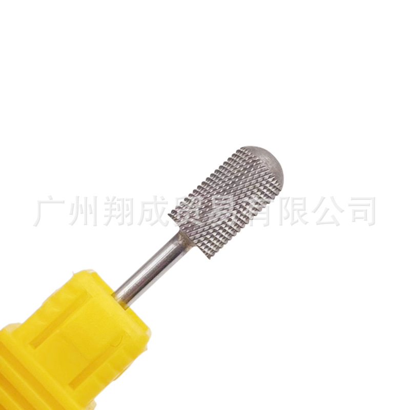 Nail art de gama alta frontal cabeza de molienda + eliminación de uñas de aleación de acero de tungsteno taladro de eliminación de uñas taladro tallado cabeza de molienda