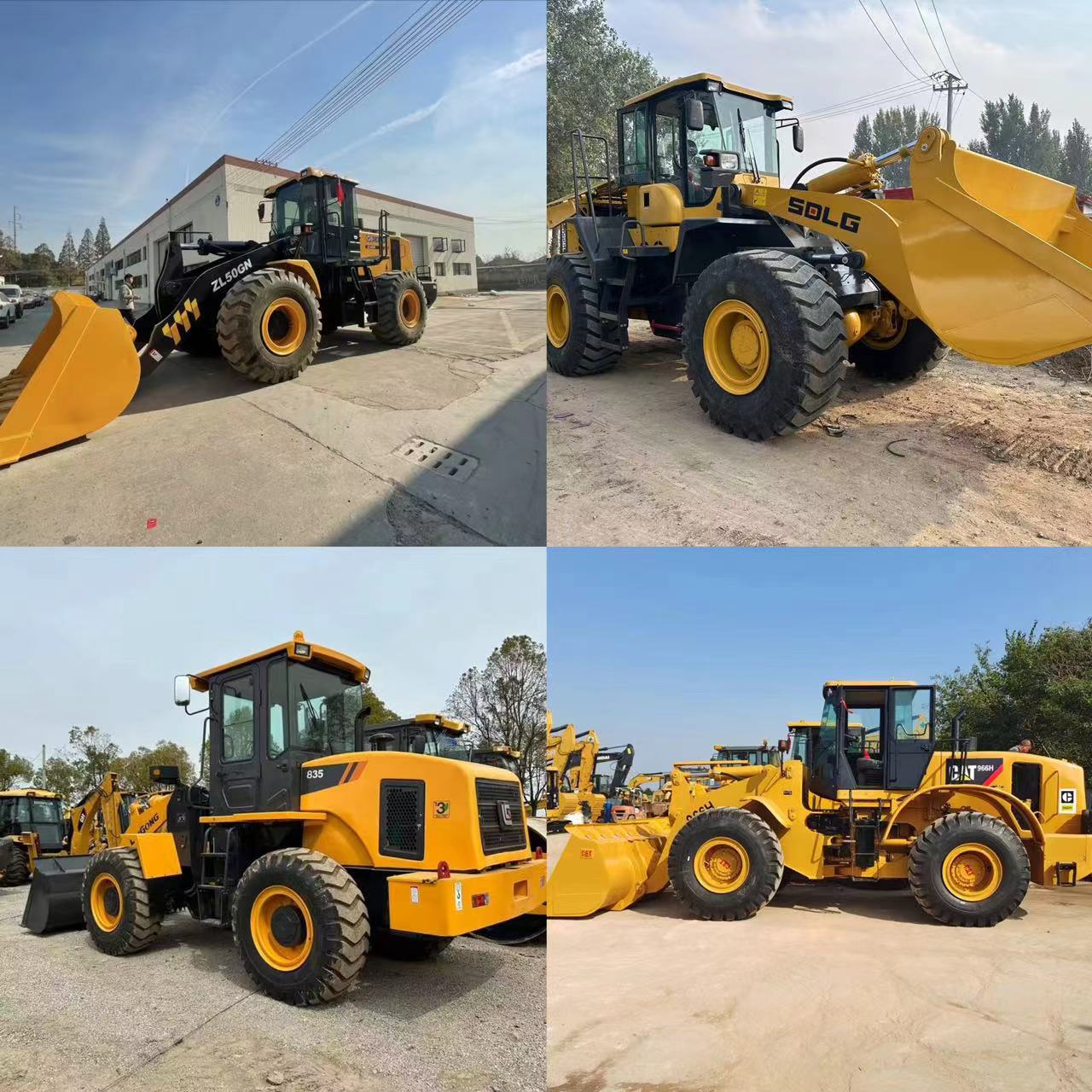 Liugong 856H cargador 862 gran carretilla elevadora de segunda mano precio de 88,000 yuanes línea de exportación exclusiva