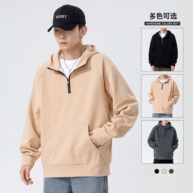 Sincerely seeking agents for men's heavyweight 350 hooded sweatshirts, new autumn and winter loose casual youth men's tops wholesale Sincerely seeking agents for men's heavyweight 350 hooded sweatshirts, new autumn and winter loose casual youth men's tops wholesale