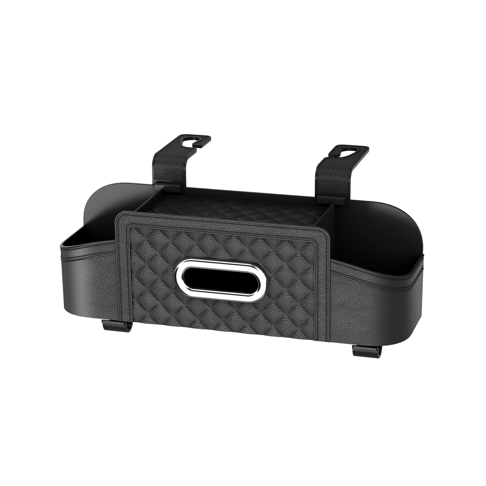 Car seat back storage box, hanging tissue box, multifunctional car storage box, water cup holder, seat back storage box wholesale