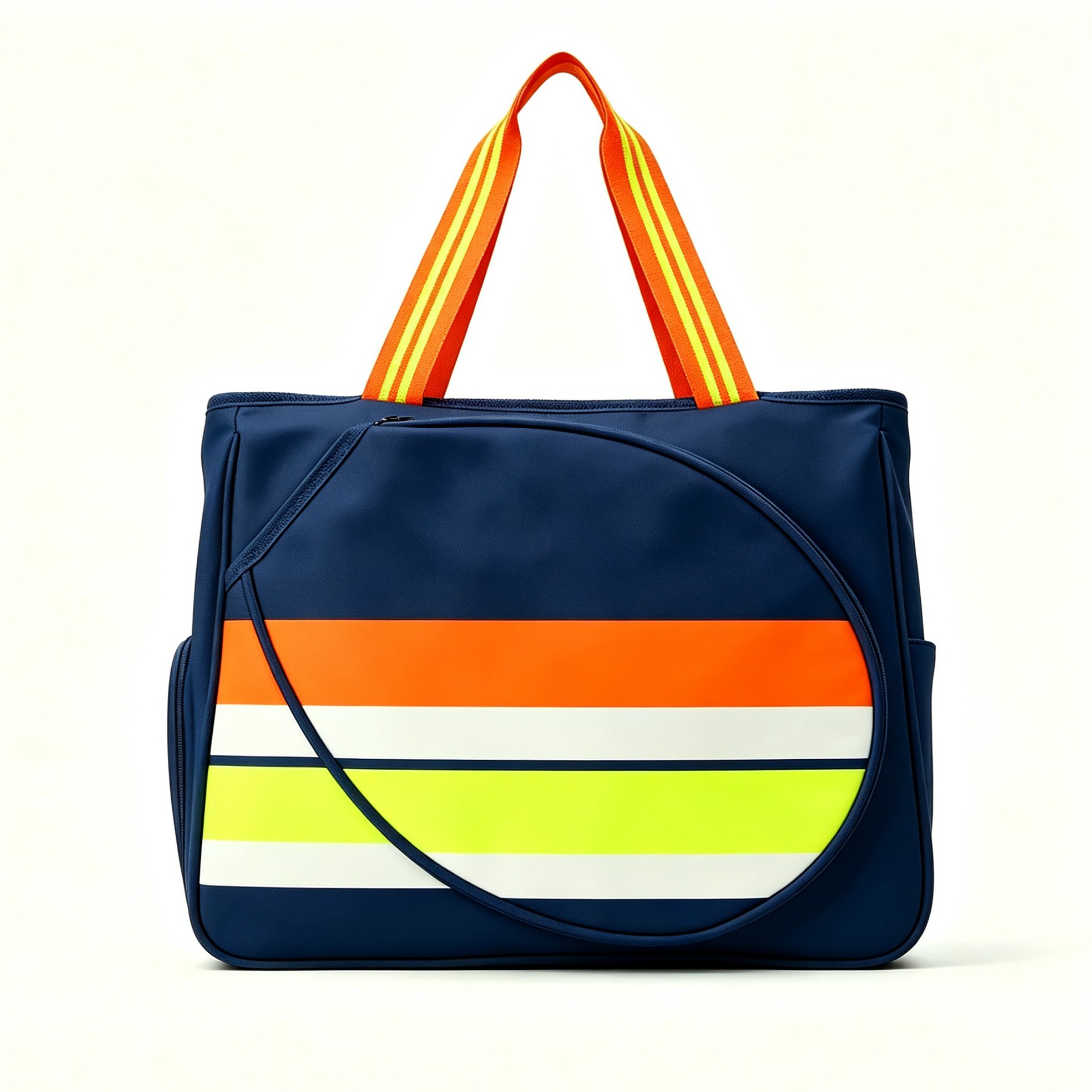 2026 new cross-border tennis bag, large capacity, single-shoulder badminton bag, pickleball bag, stylish design, with a separate shoe compartment