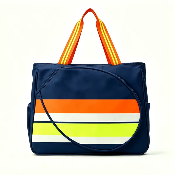 2026 new cross-border tennis bag, large capacity, single-shoulder badminton bag, pickleball bag, stylish design, with a separate shoe compartment