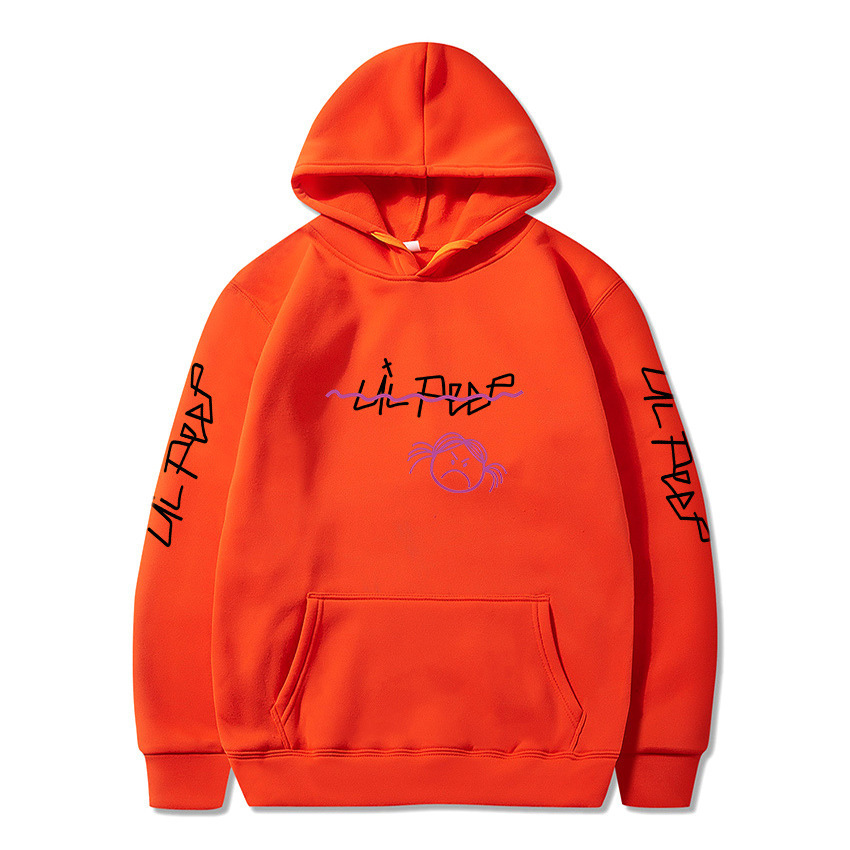 Suéter deportivo hip-hop de comercio exterior sudadera con capucha LIL PEEP otoño e invierno suéter casual europeo y americano suéter para hombre