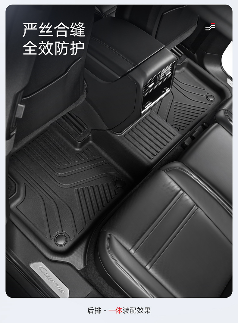 Cross-border wholesale tpe car floor mats fully enclosed waterproof dedicated to BMW Audi Volkswagen interior modification
