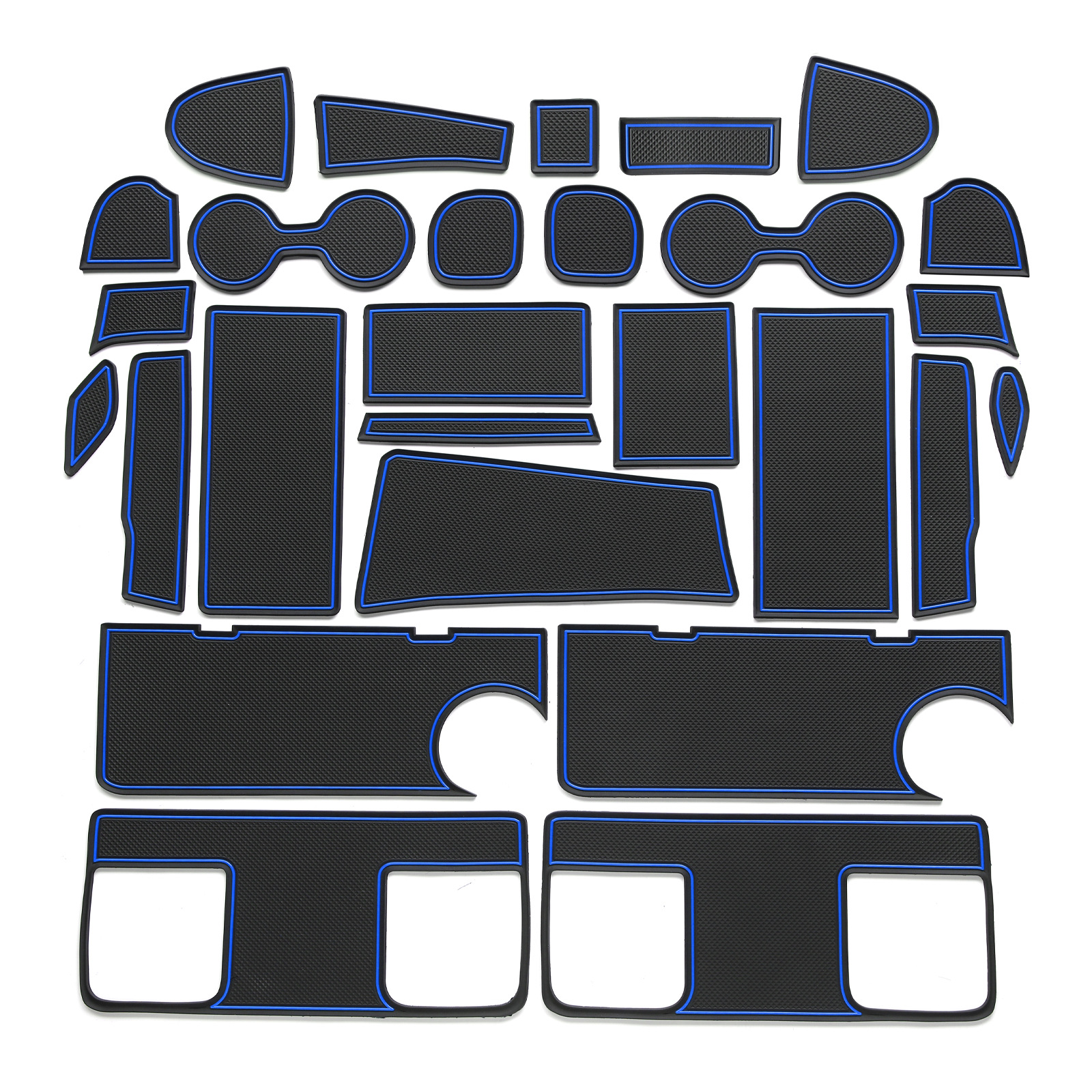 日産セレナC28ドアスロットパッド車内改造アクセサリー収納スロット防塵滑り止め車用マット