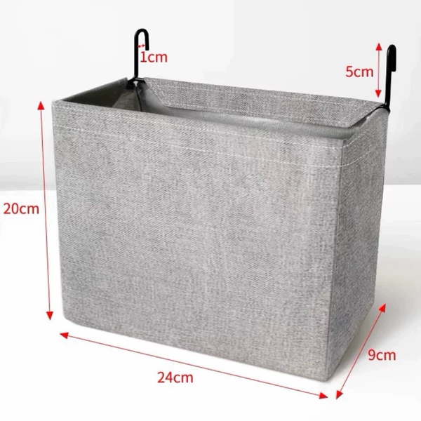 Gray hanging bag