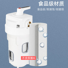 跨境電商大胖濾瓶抗壓家用前置藍瓶大流量全屋過濾器透明凈水器