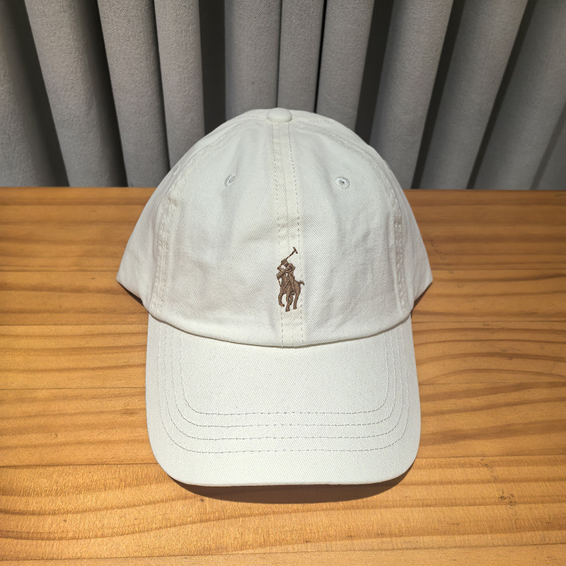 Creamy white brown label / Adjustable (54-61cm)
