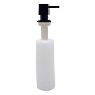 Daifa Cross-border Hot Zinc Alloy Kitchen Sink Soap Dispenser Pressing Square Pump Head Soap Dispenser