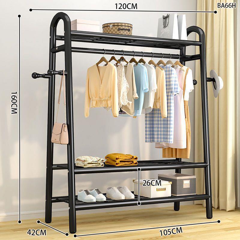 120cm [블랙아이언] 사이드후크 4개 + 상하 네트 3개