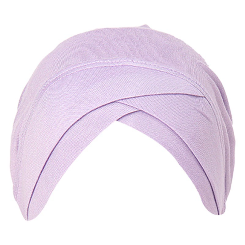 Трансграничная Высококачественная Модальная стрейч многоцветная Базовая крышка оптом индийская крышка на лбу поперечная крышка MSL05