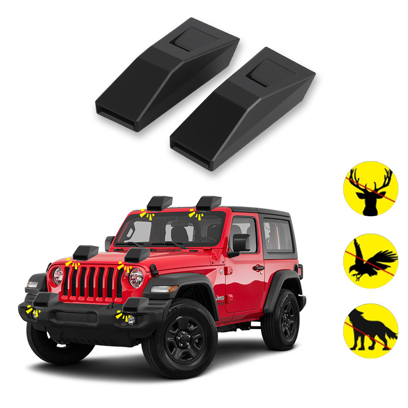 Car Animal Repeller Outdoor Safety Alarm Wind-Driven Deer Whistle Alarm Ultrasonic Deer Repeller