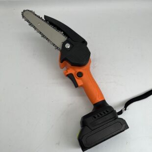 Mini electric chain saw strong magnetic motor charging logging pruning Lithium electric tool household electric saw small hand-held electric saw