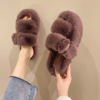 Slippers platform, footwear, belt, buckle, plus size, loose fit, 2023, trend of season, wholesale