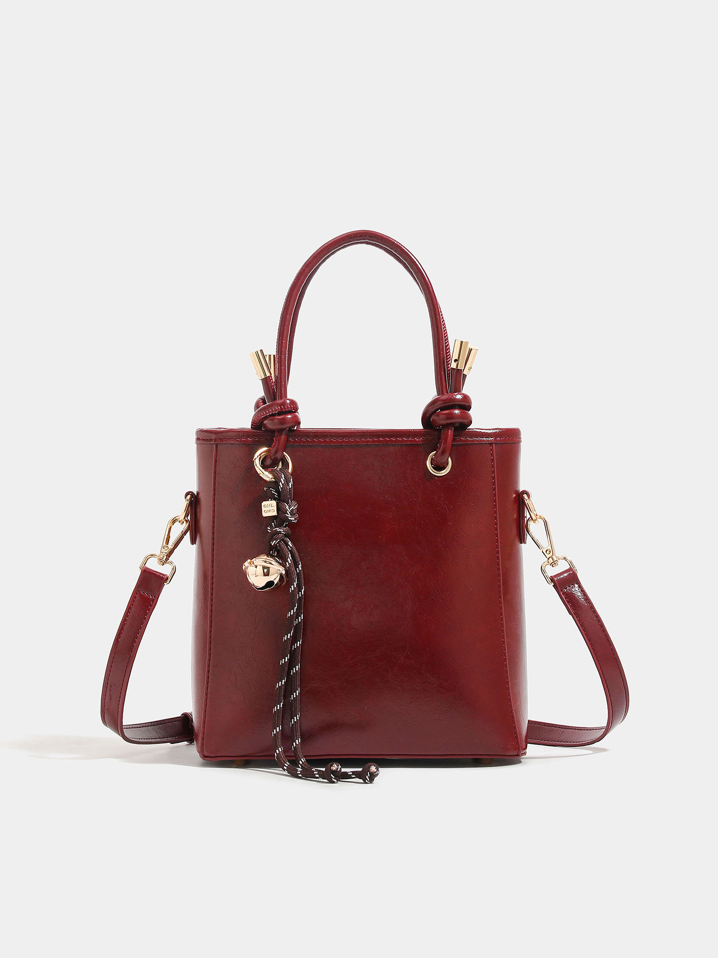 Bolso rojo de mujer 2025 nuevo otoño invierno bolso de boda bolso de mano de alto nivel bolso de hombro bolso de cubo bolso de novia