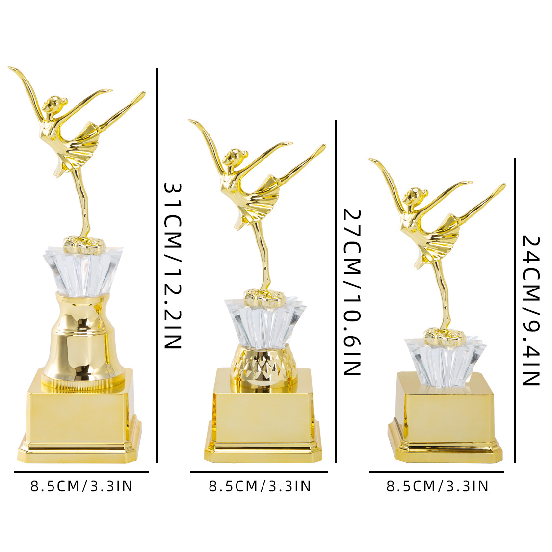 AD80【24cm】작은 트로피