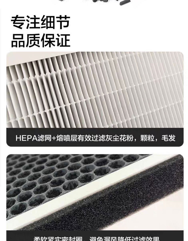 Suitable for Tesla Air Conditioning Filter Hepa New Version Model Y/3 Air Conditioning Filter Set of External Filters