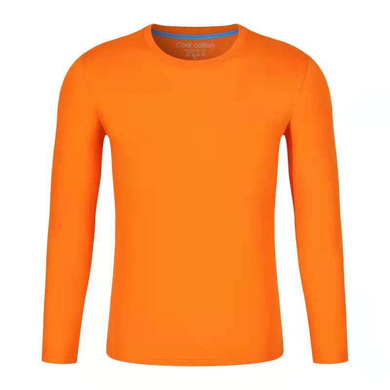 Long Sleeve Crewneck Advertising Shirt T-shirt Cultural Shirt Printing Logo Group Activity Class Clothes Printing Cotton Children's T-shirt