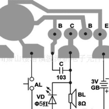 IC-BTE杭州波涛新电子元件厂供发声元件音乐芯片圣母玛利亚IC元件